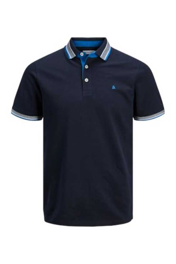 JACK&JONES 12143859 JJEPAULOS POLO YAKA NOOS BATTAL BUYUK BEDEN KISA KOL TSHIRT
