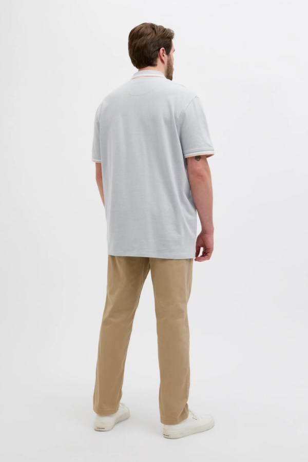 JACK&JONES 12143859 JJEPAULOS POLO YAKA NOOS BATTAL BUYUK BEDEN KISA KOL TSHIRT