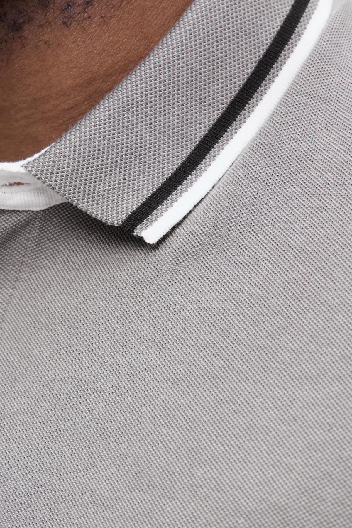 JACK&JONES 12143859 JJEPAULOS POLO YAKA NOOS BATTAL BUYUK BEDEN KISA KOL TSHIRT