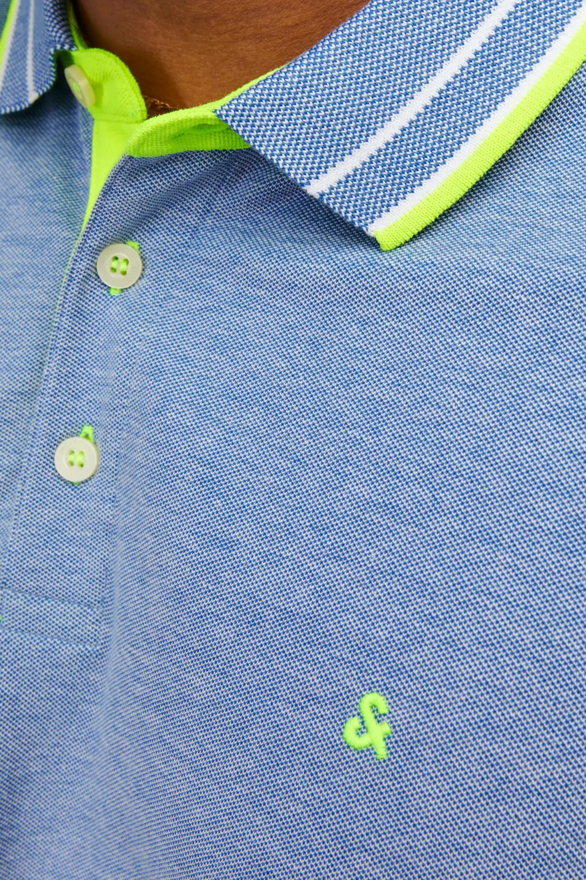 JACK&JONES 12143859 JJEPAULOS POLO YAKA NOOS BATTAL BUYUK BEDEN KISA KOL TSHIRT