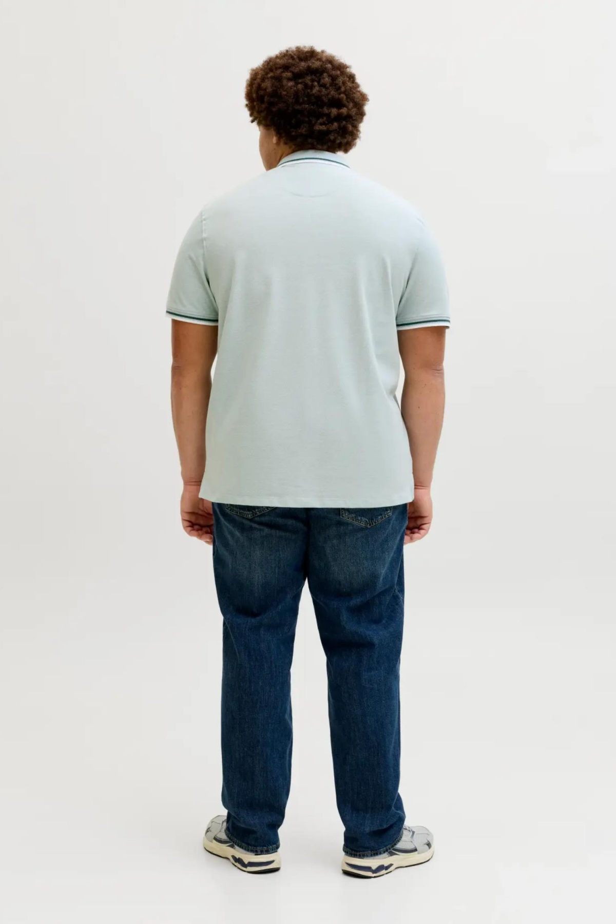 JACK&JONES 12143859 JJEPAULOS POLO YAKA NOOS BATTAL BUYUK BEDEN KISA KOL TSHIRT
