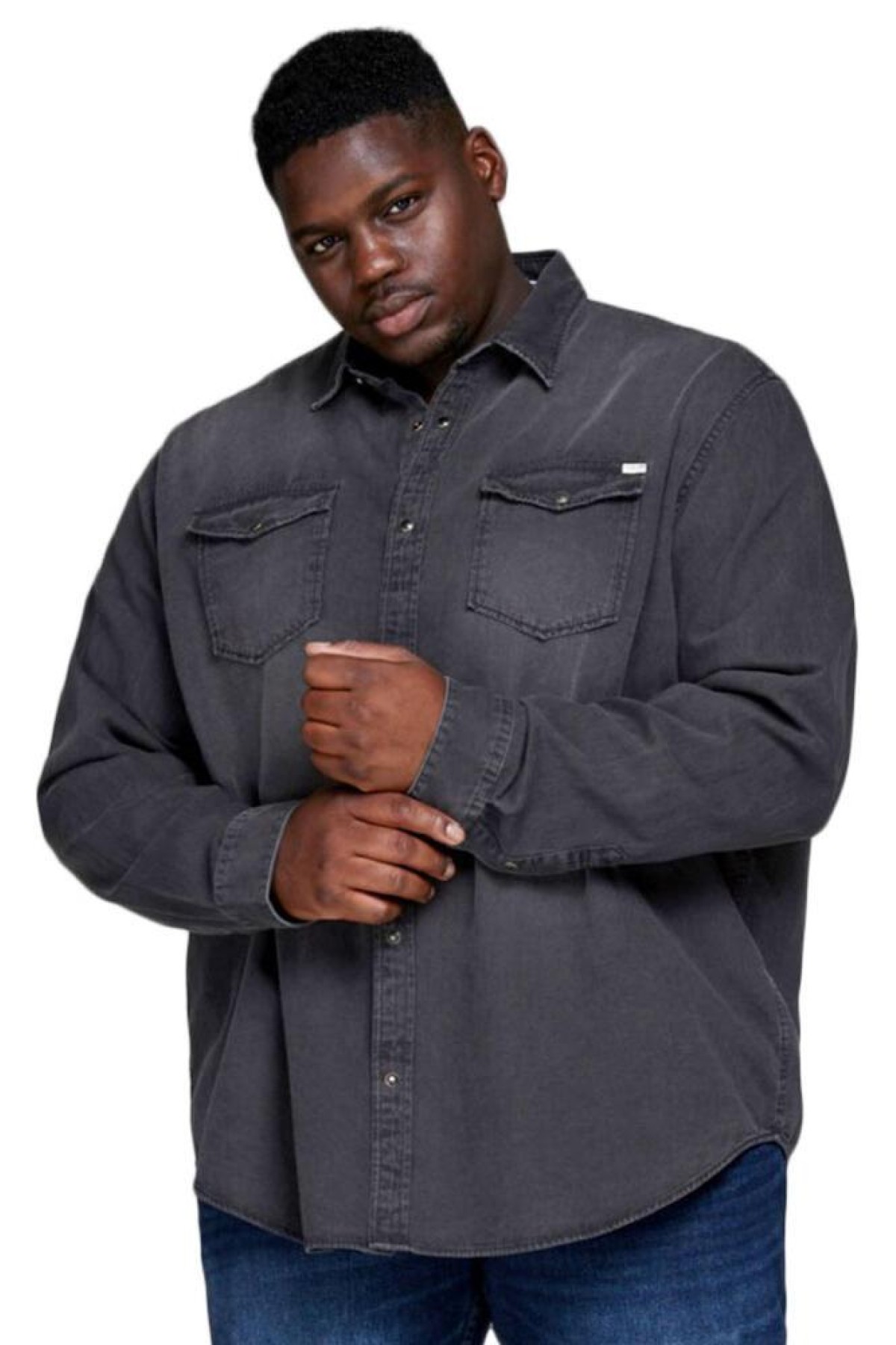 JACK&JONES 12143934 2 CEP CITCITLI UZUN KOL KOT GOMLEK