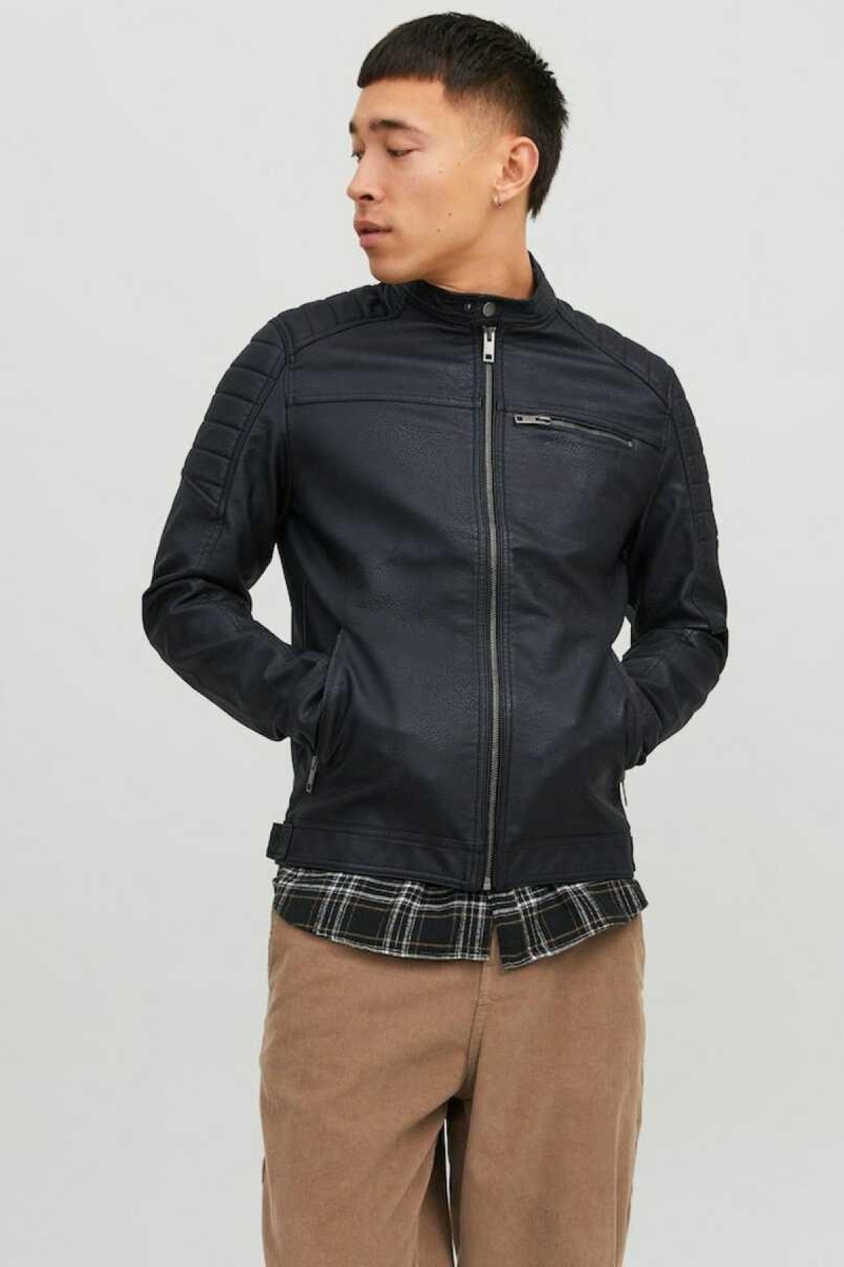 JACK&JONES 12147218 3 CEPLI ON FERMUARLI DERI CEKET JACK&JONES 12147218 3 CEPLI ON FERMUARLI DERI CEKET