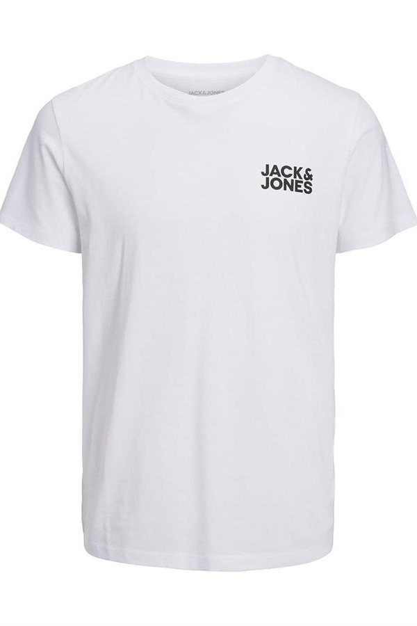 JACK&JONES 12151955 SOL GOGUS KUCUK JACK&JONES YAZILI TSHIRT