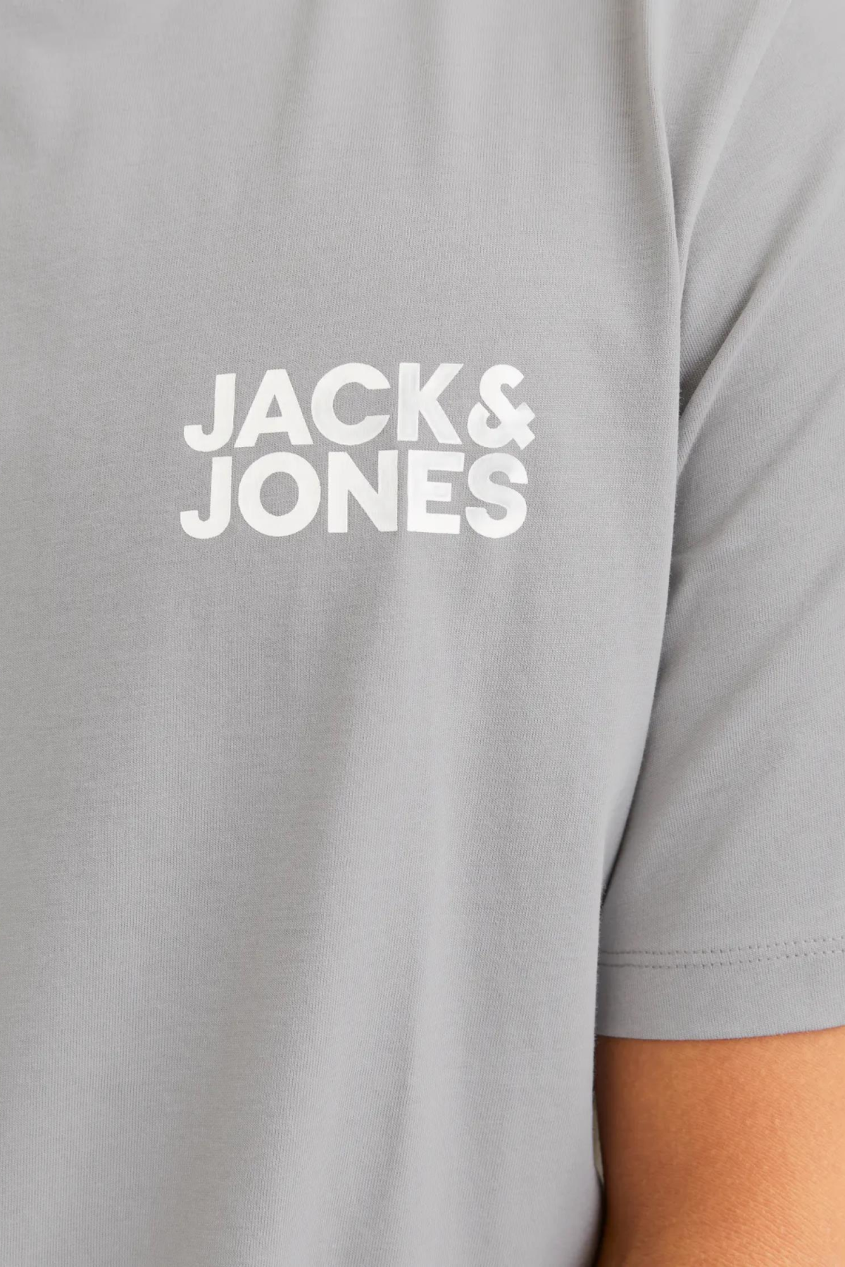 JACK&JONES 12151955 SOL GOGUS KUCUK JACK&JONES YAZILI TSHIRT