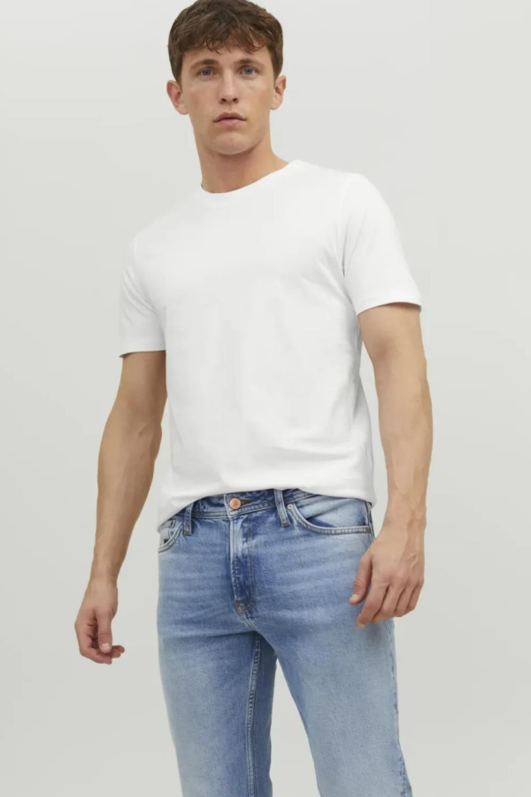 JACK&JONES 12156101 0 YAKA KISA KOL ERKEK TSH