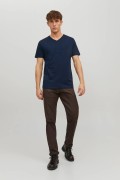 JACK&JONES 12156102 ORGANIC V YAKA KISA KOL T-SHIRT JACK&JONES 12156102 ORGANIC V YAKA KISA KOL T-SHIRT