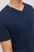 JACK&JONES 12156102 ORGANIC V YAKA KISA KOL T-SHIRT JACK&JONES 12156102 ORGANIC V YAKA KISA KOL T-SHIRT