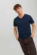 JACK&JONES 12156102 ORGANIC V YAKA KISA KOL T-SHIRT JACK&JONES 12156102 ORGANIC V YAKA KISA KOL T-SHIRT