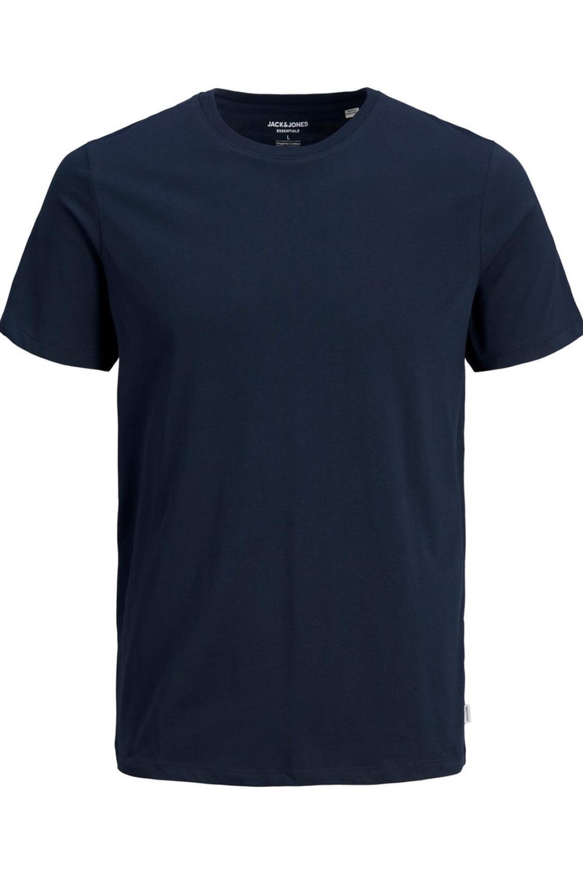 JACK&JONES 12158482 JJEORGANIC BASIC %100 COTON KISA KOL TS