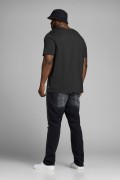 JACK&JONES 12158482 JJEORGANIC BASIC %100 COTON KISA KOL TS