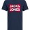 JACK&JONES 12158505 CIZGILI JACK&JONES YAZI 0 YAKA K.KOL TSH