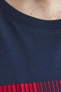 JACK&JONES 12158505 CIZGILI JACK&JONES YAZI 0 YAKA K.KOL TSH