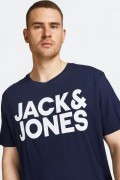 JACK&JONES 12158505 KALIN JACK&JONES YAZI 0 YAKA KISA KOL TSHIRT
