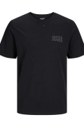 JACK&JONES 12158505 SOL GOGUS YAZILI BUYUK BEDEN KISA KOL TSHIRT