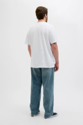 JACK&JONES 12158505 SOL GOGUS YAZILI BUYUK BEDEN KISA KOL TSHIRT