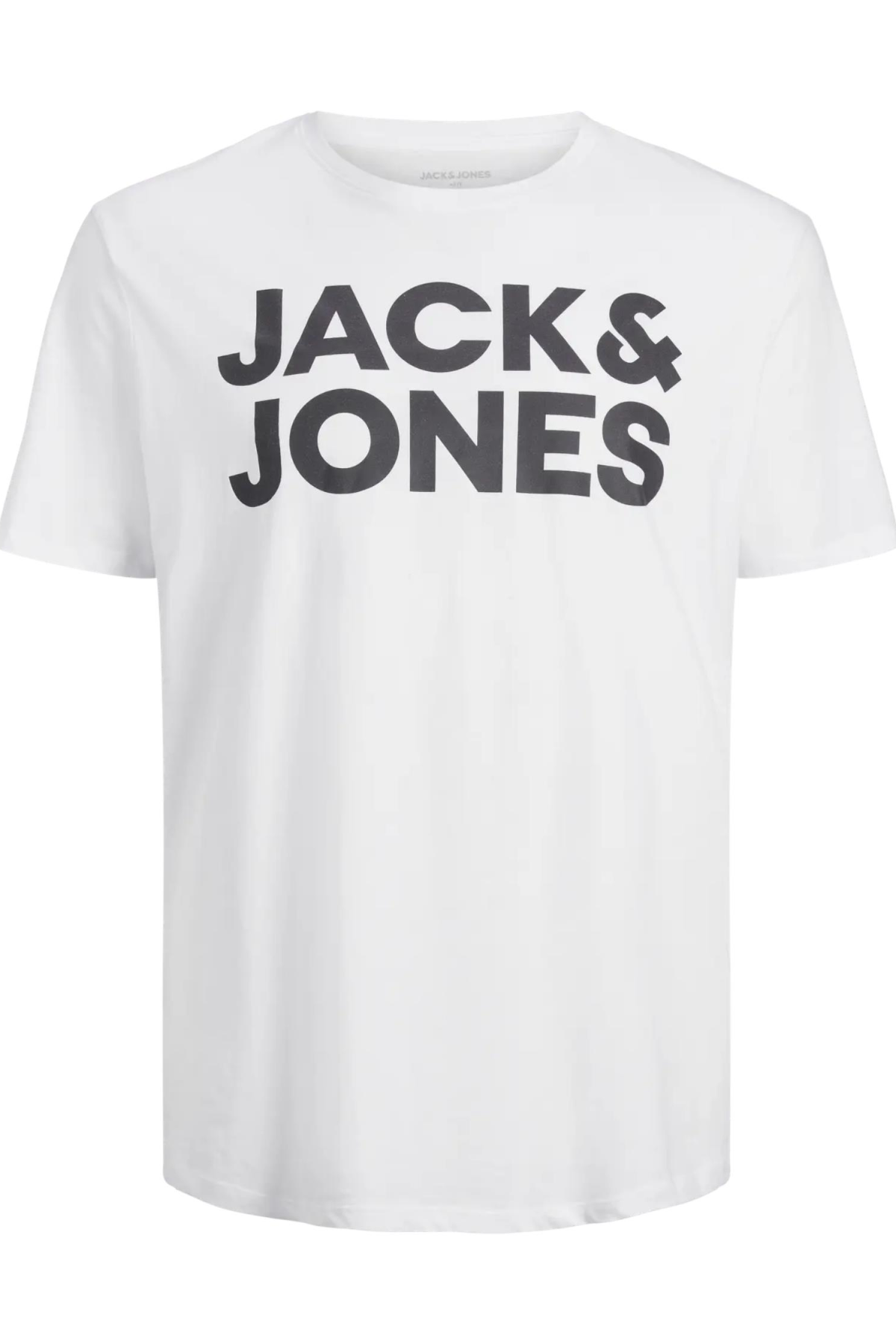 JACK&JONES 12158505 SOL GOGUS YAZILI BUYUK BEDEN KISA KOL TSHIRT