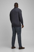 JACK&JONES 12163782 %100 COTON INCE BALIKCI YAKA TRIKO KAZAK JACK&JONES 12163782 %100 COTON INCE BALIKCI YAKA TRIKO KAZAK