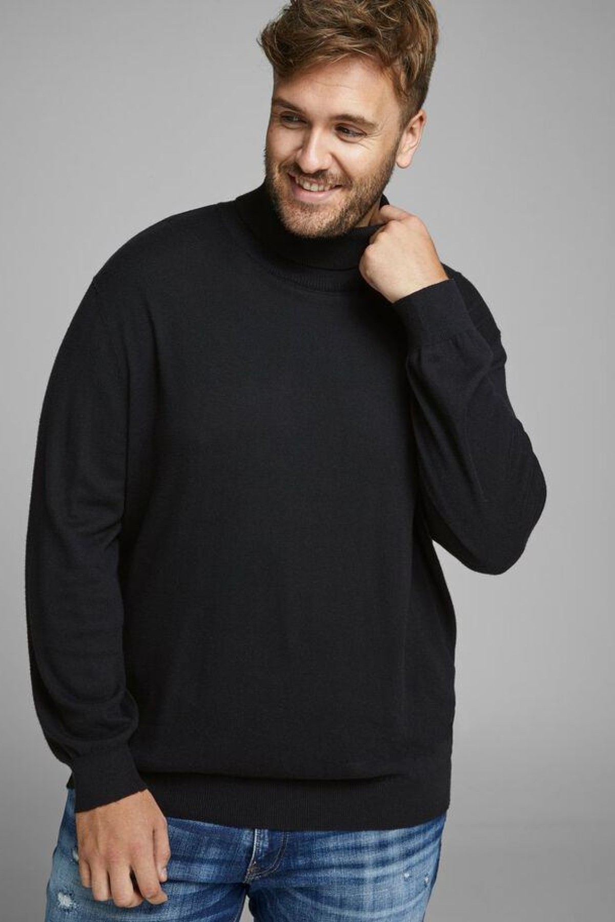 JACK&JONES 12163782 %100 COTON INCE BALIKCI YAKA TRIKO KAZAK JACK&JONES 12163782 %100 COTON INCE BALIKCI YAKA TRIKO KAZAK