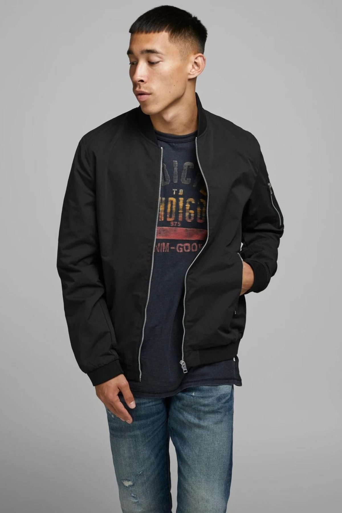 JACK & JONES 12165203 HAKIM V YAKA BAHARLIK ERKEK MONT