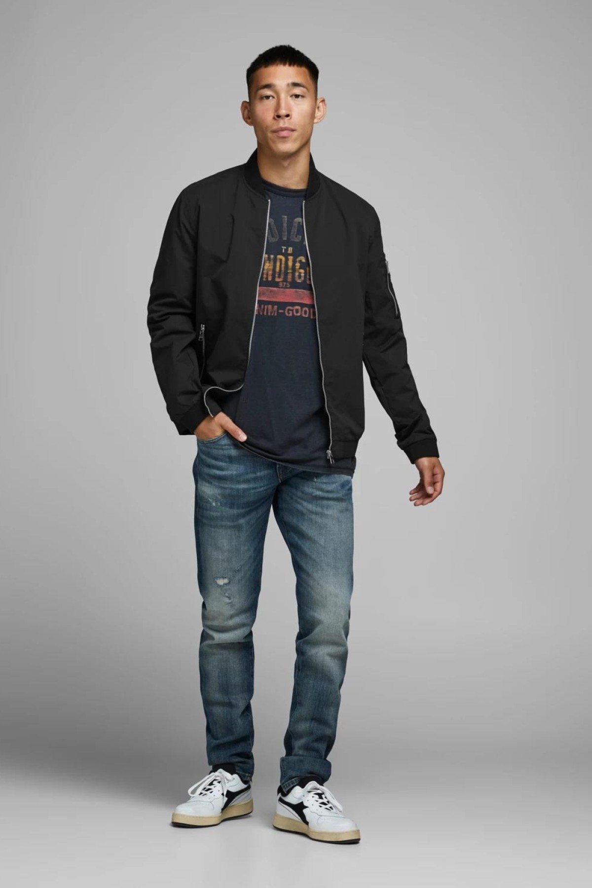 JACK & JONES 12165203 HAKIM V YAKA BAHARLIK ERKEK MONT