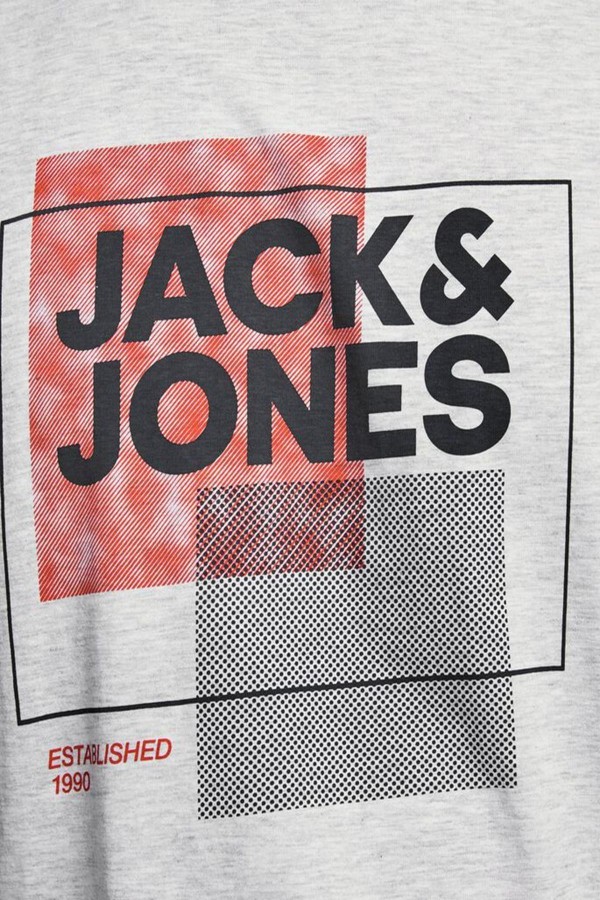 JACK & JONES 12173061 KARE ICI NOKTA DESENLI KISA KOL