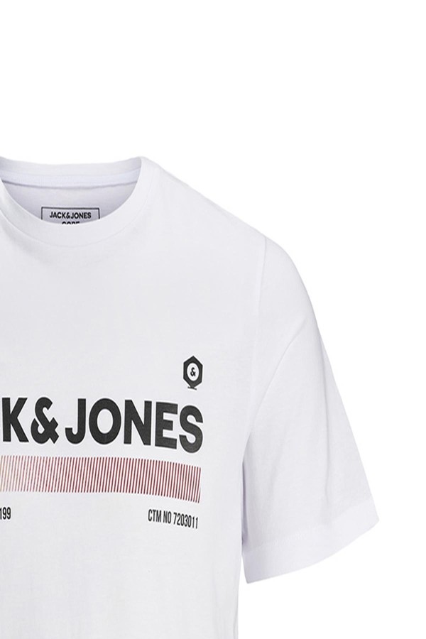 JACK & JONES 12175095 JCOPONY TEE CORE YAZILI BUYUK BEDEN
