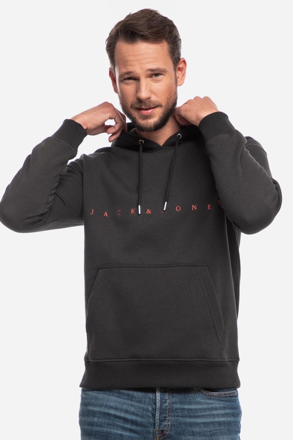 JACK &JONES 12176864 KANGURU CEP KAPSONLU SWEAT