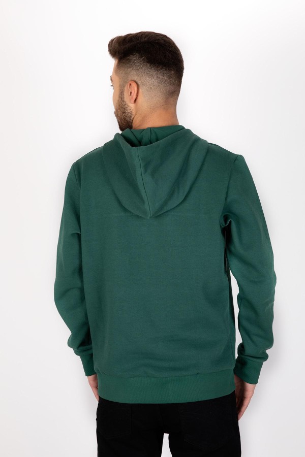 JACK & JONES 12177074 KANGURU CEP FERMUARLI KAPSONLU SWEAT