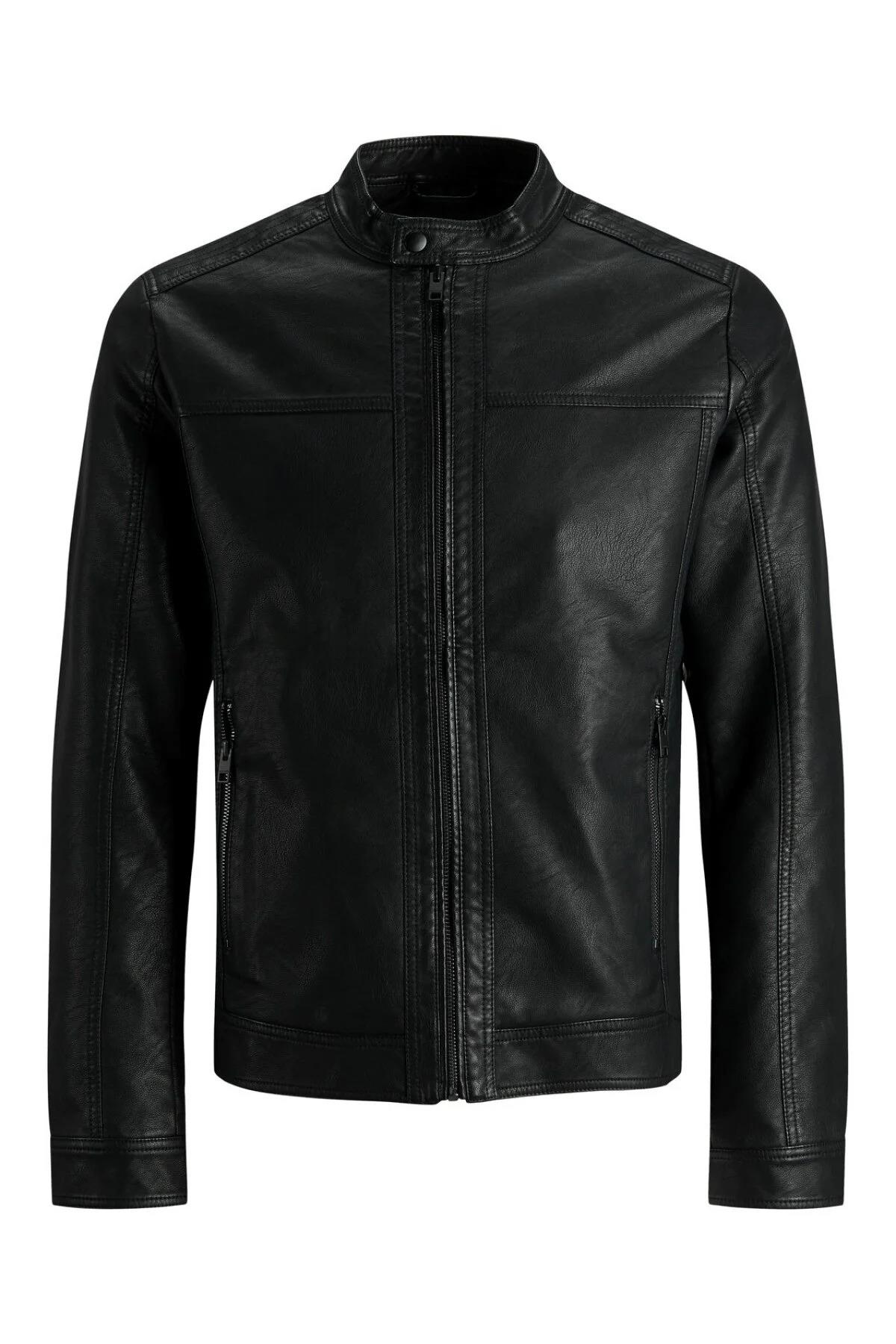 JACK&JONES 12182461 2 CEPLI ON FERMUARLI DERI CEKET JACK&JONES 12182461 2 CEPLI ON FERMUARLI DERI CEKET