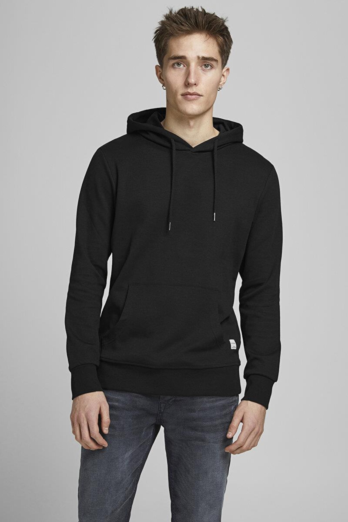 JACK&JONES 12182537 2 CEPLI KAPUSONLU  SWEAT
