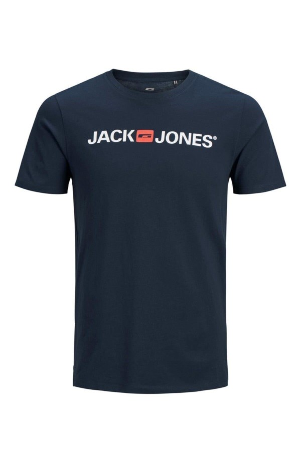 JACK&JONES 12137126 ON JACK&JONES YAZILI 0 YAKA KISA KOL TSH