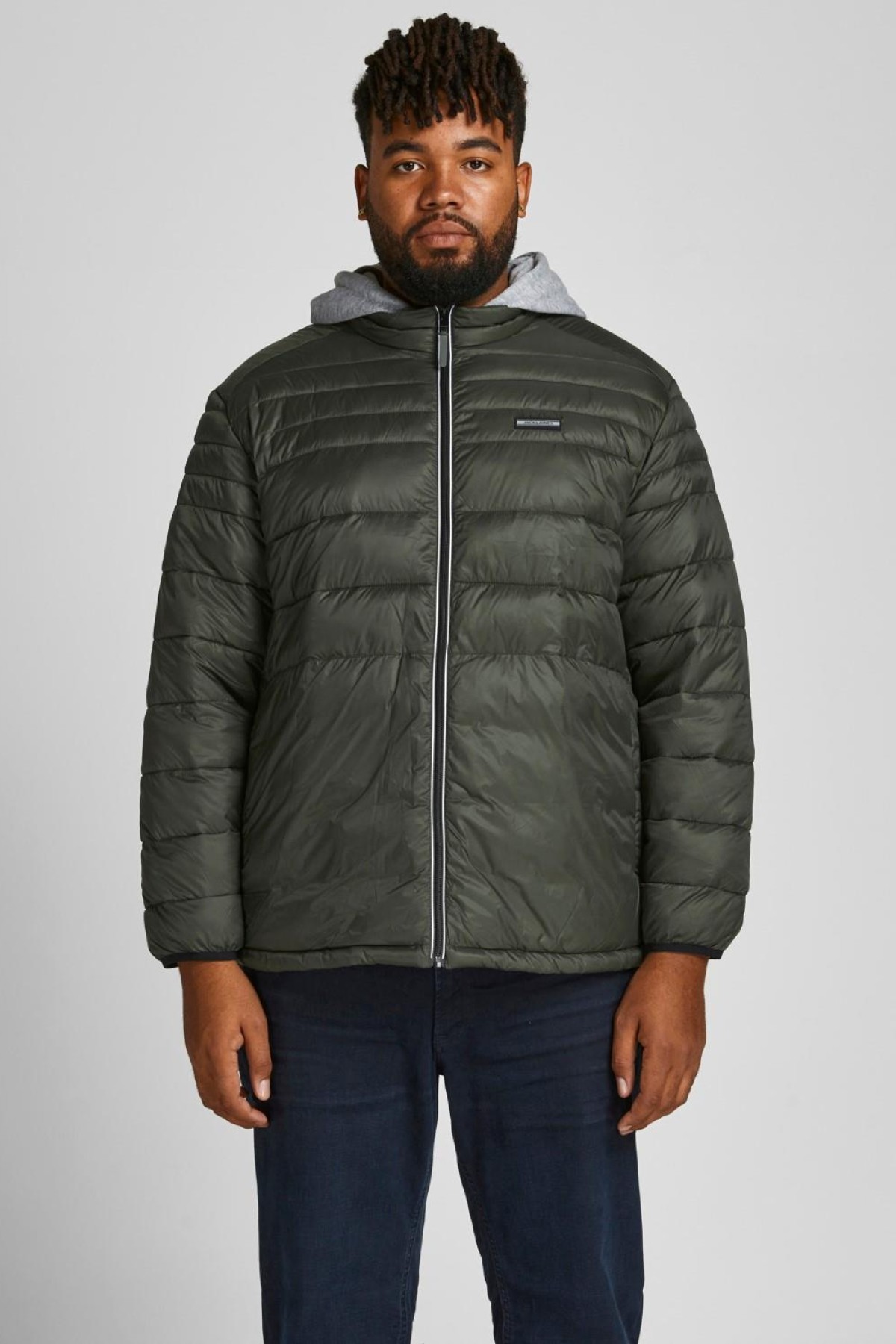 JACK&JONES 12194740 HAKIM YAKA 2 CEP DIKISLI SISME MONT