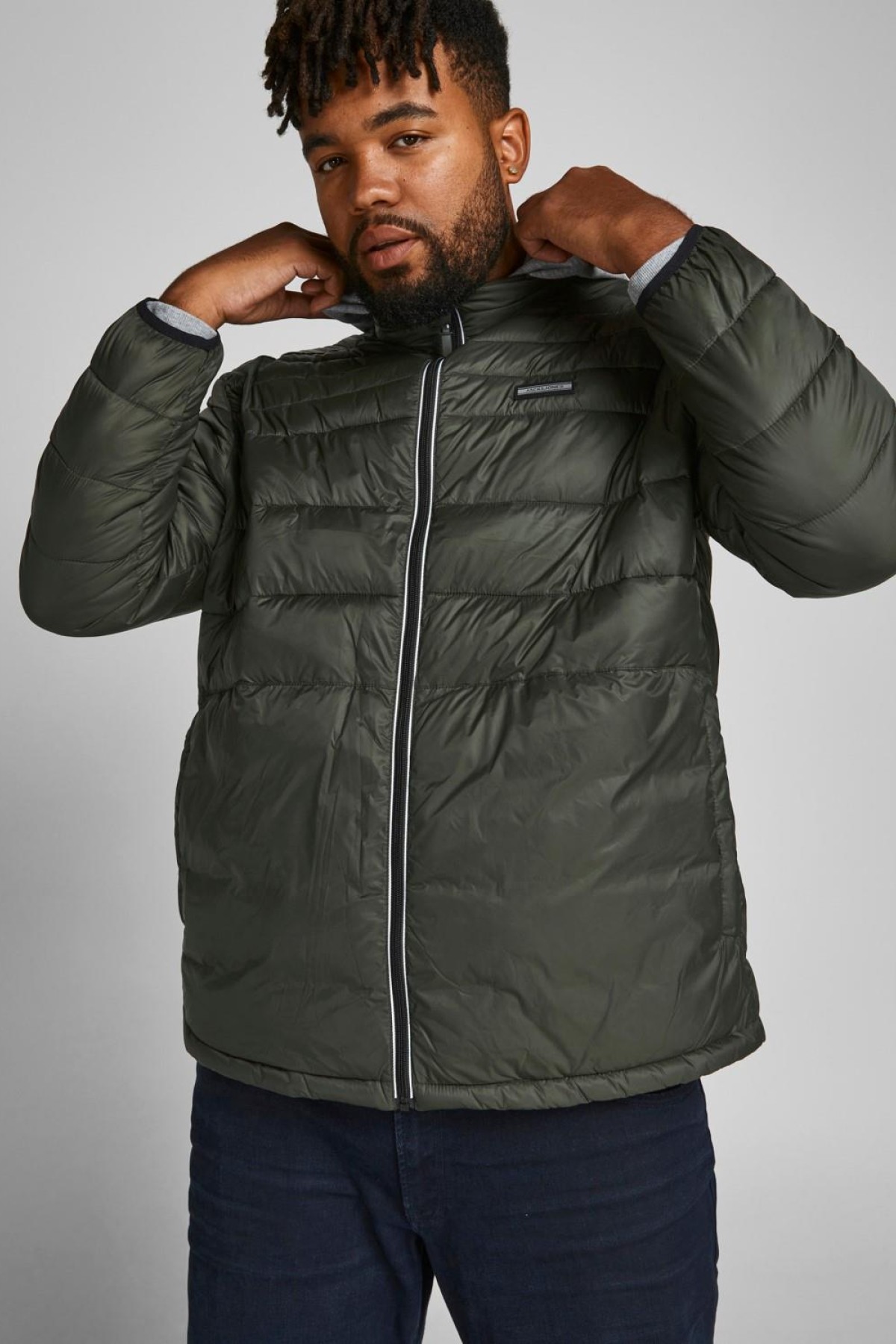 JACK&JONES 12194740 HAKIM YAKA 2 CEP DIKISLI SISME MONT JACK&JONES 12194740 HAKIM YAKA 2 CEP DIKISLI SISME MONT