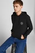 JACK&JONES 12205081 YUVARLAK ARMALI KAPSONLU IP BAGLAMALI KANGURU CEP SWEAT