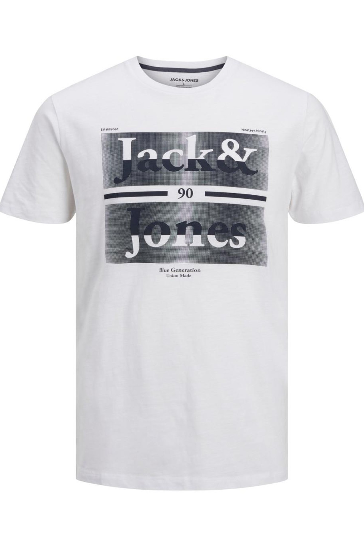 JACK&JONES 12211194 NINETEEN NINETY BASKI 0 YAKA KISA KOL TSHIRT JACK&JONES 12211194 NINETEEN NINETY BASKI 0 YAKA KISA KOL TSHIRT