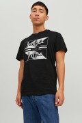 JACK&JONES 12211194 NINETEEN NINETY BASKI 0 YAKA KISA KOL TSHIRT