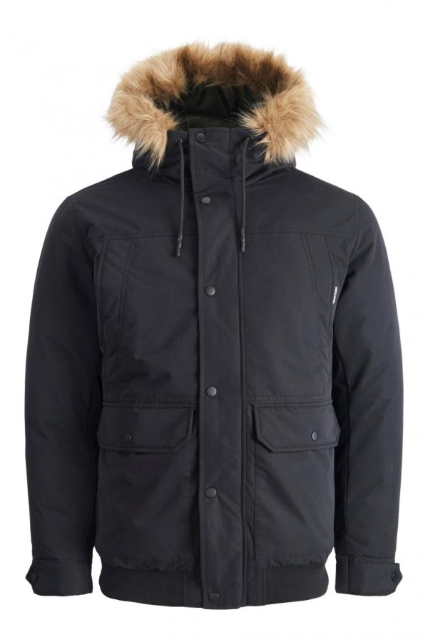 JACK&JONES 12211978 SABIT KURKLU  KAPUSONLU PARKA MONT JACK&JONES 12211978 SABIT KURKLU  KAPUSONLU PARKA MONT
