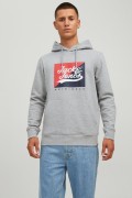 JACK&JONES 12219571 ONU YAZILI KAPSONLU SWEAT