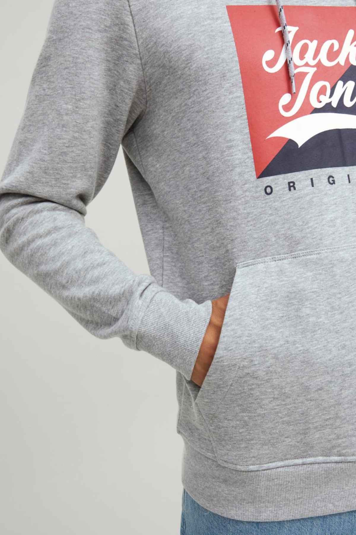 JACK&JONES 12219571 ONU YAZILI KAPSONLU SWEAT JACK&JONES 12219571 ONU YAZILI KAPSONLU SWEAT