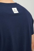 JACK&JONES 12221946 GOGSU YAZILI 0 YAKA KISA KOL TSHIRT