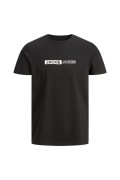 JACK&JONES 12221946 GOGSU YAZILI 0 YAKA KISA KOL TSHIRT