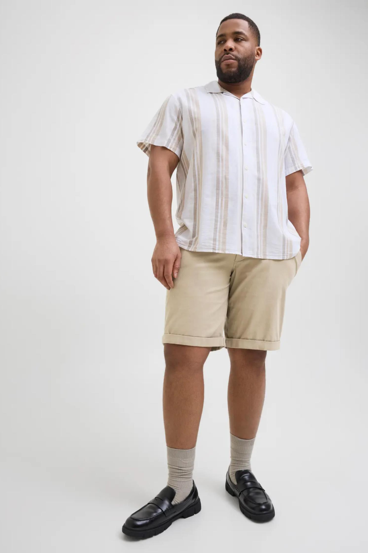 JACK&JONES 12232570  BATTAL BUYUK BEDEN ERKEK SORT