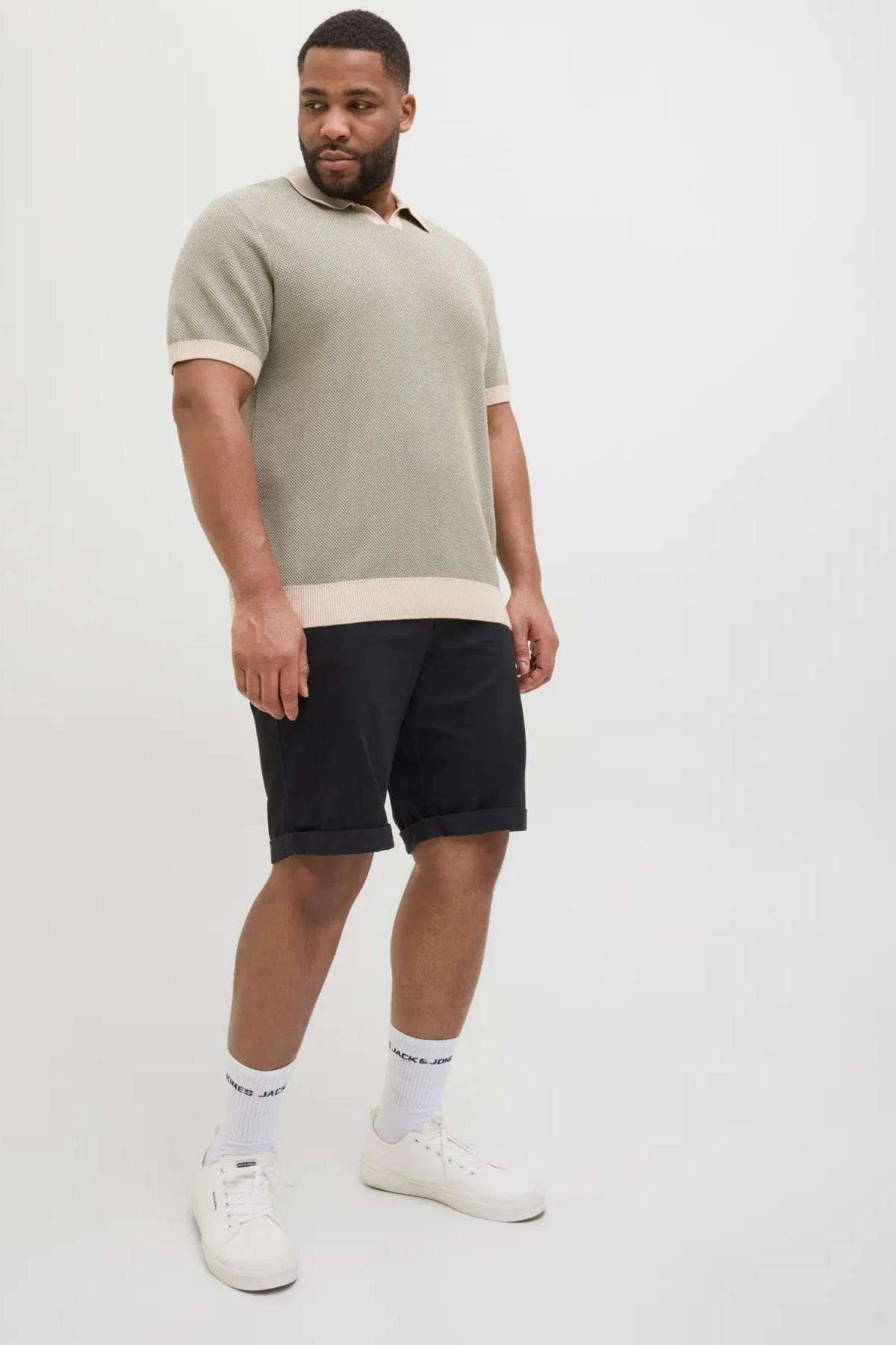 JACK&JONES 12232570  BATTAL BUYUK BEDEN ERKEK SORT