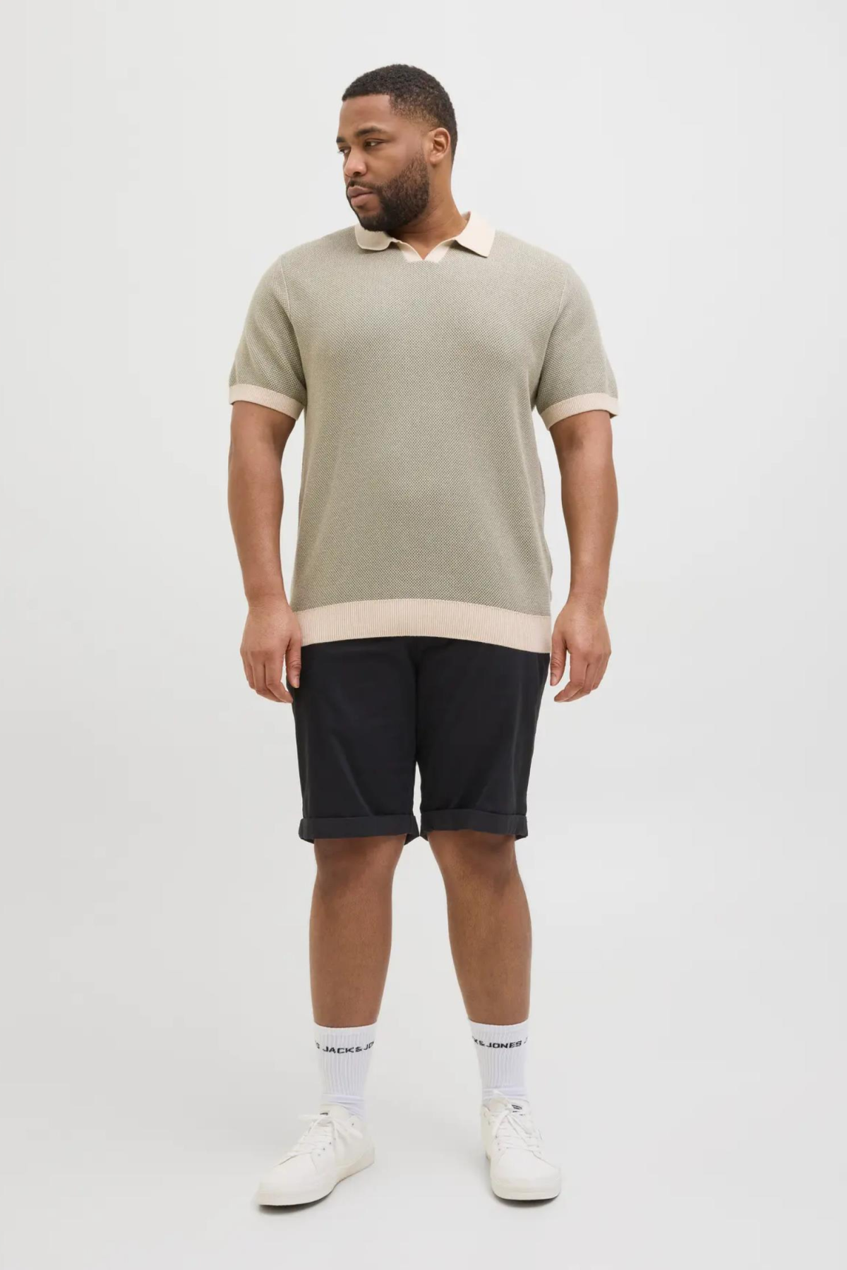 JACK&JONES 12232570  BATTAL BUYUK BEDEN ERKEK SORT