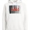 JACK&JONES 12233599 GOGUS BASKILI KAPUSONLU SWEATSHIRT