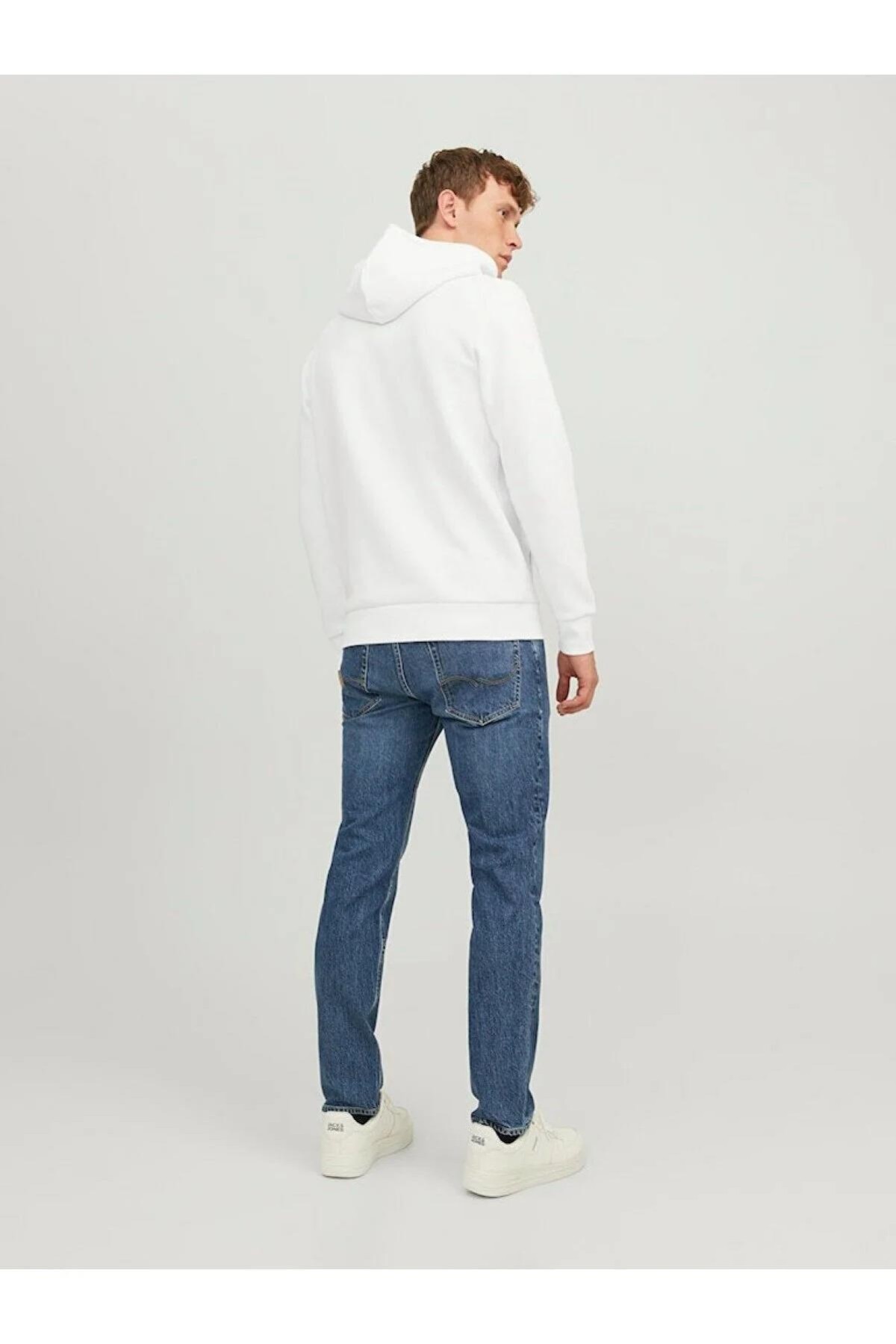 JACK&JONES 12233599 GOGUS BASKILI KAPUSONLU SWEATSHIRT JACK&JONES 12233599 GOGUS BASKILI KAPUSONLU SWEATSHIRT
