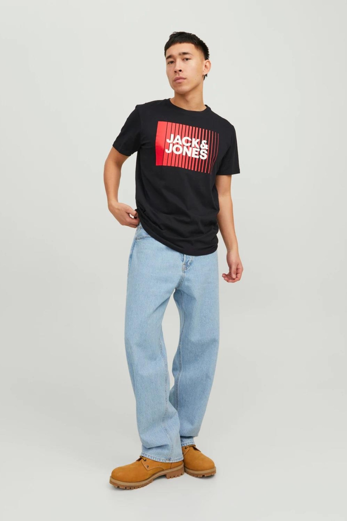 JACK & JONES 12233999 0 YAKA ONU CIZGI USTU JACK JONES YAZILI KISA KOL %100 COTON TSHIRT JACK & JONES 12233999 0 YAKA ONU CIZGI USTU JACK JONES YAZILI KISA KOL %100 COTON TSHIRT