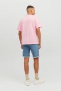 JACK & JONES 12234214 PALMIYE AGAC BASKILI KISA KOL  %100 COTON TSHIRT