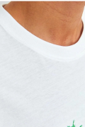 JACK&JONES 12234242 VACAY YAZILI PAMUKLU KISA KOL TSHIRT